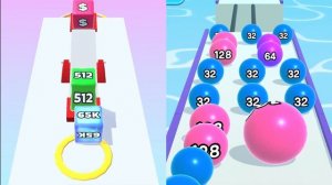 Jelly Run 2048 vs 2048 Runner - Max Level Gameplay (Part 1)