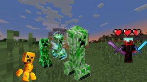 Хотел показать свой новый дом но пришли супер криперы!!!!