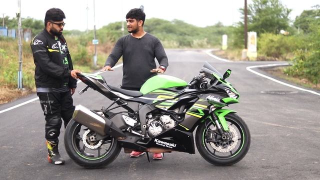 KAWASAKI ZX6R - THE MIGHTY TRACK MACHINE | RATHISH VIEW