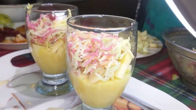 Fruit Custard Trifle Recipe by Arousa Kitchen Food Secrets Eid Special Recipe #shorts #youtubeshort смотреть онлайн