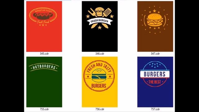 Free Download Vector File Retro TShirt Design Burger TShirt Design Part 1