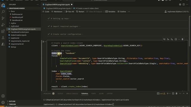 How To Integrate OpenAI With Azure Vector Search aka Azure Cognitive Search