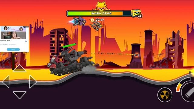 Tank Combat : War Battle BOSS Android Gameplay