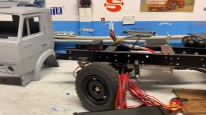 Собираю камаз 5410 с нуля 😊😉 модель в масштабе 1:12 kamaz truck