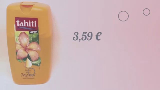 Gel douche Huile Monoï - Tahiti