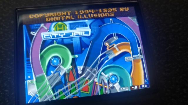 RG35XX Amiga A1200 Pinball Illusions UAE4ARM New core for GarlicOS