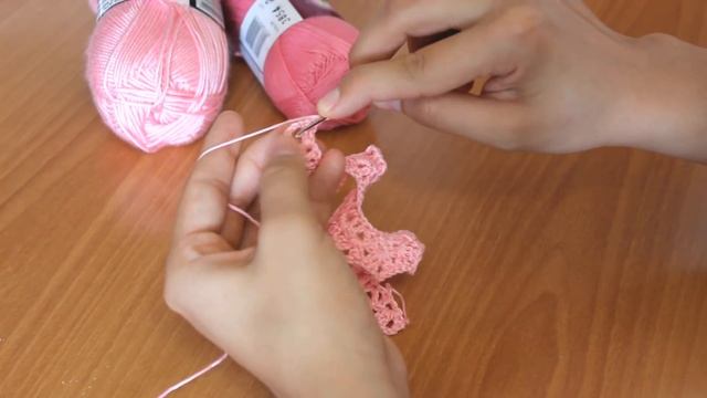 РОЗОЧКА КРЮЧКОМ (how to knit a rose)