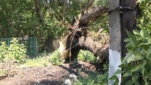 В Красном Луче устраняют последствия  непогоды