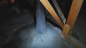 Диагностика системы вентиляции. Рабочее видео. Часть 1 - Чердак.