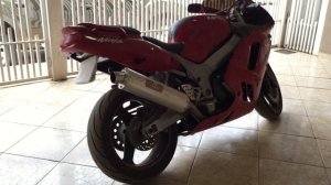 Kawasaki Ninja ZX-9R ZX9 1997 RED NINJA Cafe Racer Style