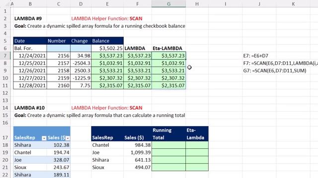Excel LAMBDA, LAMBDA Helper Functions & Eta-LAMBDAs: the Complete Story – Updated 2024: 365 MECS 10