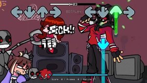 FNF HGU(Vs Corrupted Tankman)But Different Characters Sing It🎵 Everyone Sings(Come Learn With Pibby