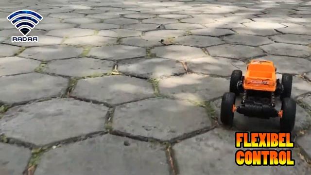 [RDR 1109] ROCK CRAWLER JEEP MAINAN REMOTE CONTROL, RADAR RC