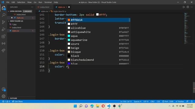 How To Create A Webpage Using HTML & CSS | Part-2 | PRAROZ