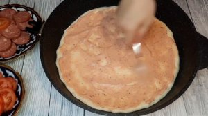 Домашняя ПИЦЦА 🍕 Жуда маззали Пицца тайёрлаш