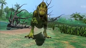 Сарказух против спинозавра