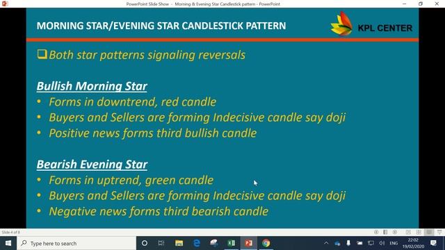 HOW TO TRADE WITH MORNING STAR AND EVENING STAR CANDLESTICK PATTERNS | TAMIL | #KPLCENTER | GK