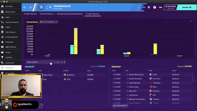 FM 2020 ÖZEL KARİYER #34 | NAPOLİ İLE 5 SEZONDA NELER YAPTIM смотреть онлайн