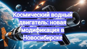 Космический водный двигатель. Новая модификация в Новосибирске (Fox Grey news)