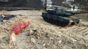 German Leopard2a6 Heng Long 1/16 Scale RC tank