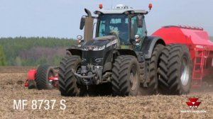 Колесный трактор Massey Ferguson 8737 S Black Edition (Белинский р-н, Пензенская обл.)