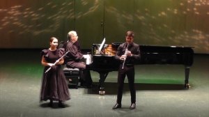Ф. Данци, Концертная симфония для флейты и кларнета, Полонез.