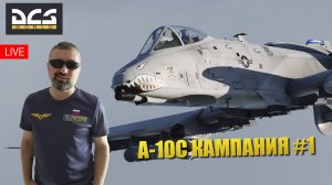 DCS / A-10C / КАМПАНИЯ ШТУРМОВИК #1