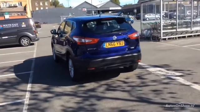 NISSAN QASHQAI ACENTA DIG-T SMART VISION XTRONIC BLUE 2016