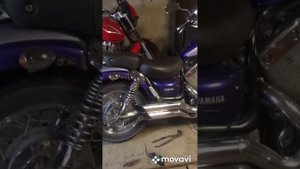 Yamaha Virago 400 loud exhaust