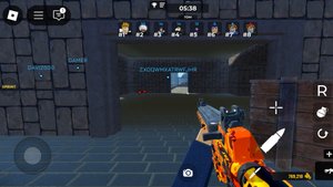 Играем в роблокс стелялки