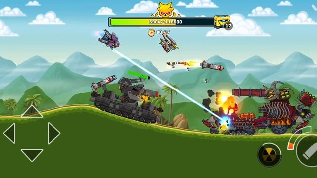Hybrid KB - 44 | Tank Combat | War Battle BOSS Android Gameplay
