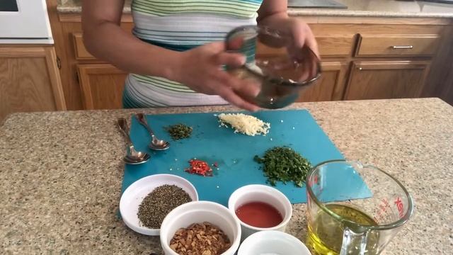 Marinated beef grill slow cook trip tip with almond chimichurri sauce! Tealeaf kitchen #Vlog смотреть онлайн