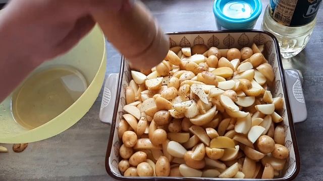 Картошечка по деревенски #картошкаподеревенски