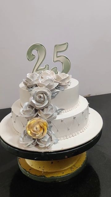25 anniversary cake #song#anniversary #youtubeshorts #newuploadvideo #subscribe #caketutorial #gyus смотреть онлайн
