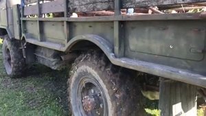 Газ 66 Вывоз дров .Абхазия с. Джирхва