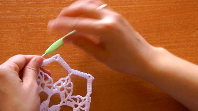 Кружевная САЛФЕТКА Виноград 4 часть