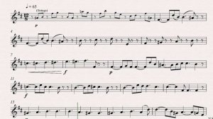 Mozart Lacrimosa Alto Sax Backing Track and Sheet Music_270p_360p