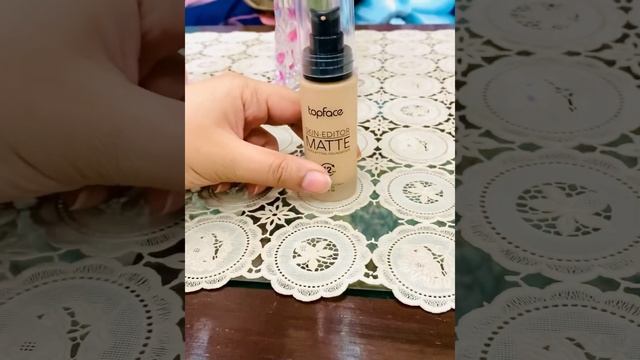 Topface Skin Editor Matte Foundation review ♥️🥰| Best foundation| смотреть онлайн