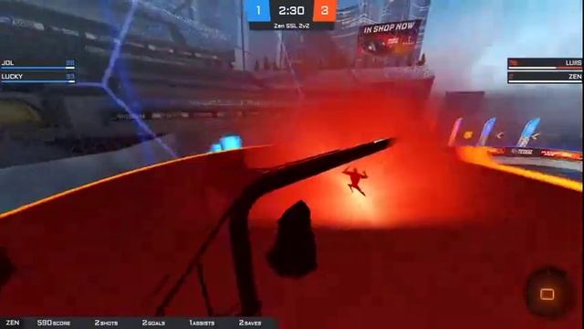 ZEN Rocket League Gameplay 1 HOUR (SSL 2v2)_1_5 смотреть онлайн
