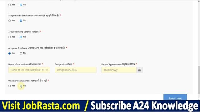 ICAR IARI Technician Online Form 2021 Kaise Bhare || How to Fill IARI Technician Online Form 2021