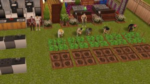 Обзор 17-го Lvl. The Sims FreePlay. Подготовка к появлению школьников.