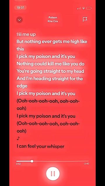 Poison - Rita Ora #spedupsongs #bestspedup #capcutedit