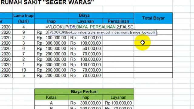 FORMULA DASAR PADA EXCEL | VLOOKUP, SUM, MAX, MIN, SUMIF | MATERI DASAR EXCEL | TUTORIAL EXCEL