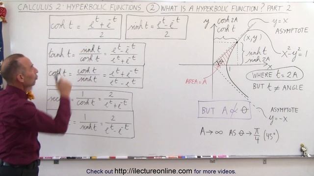 Calculus 2: Hyperbolic Functions (2 of 57) What is a Hyperbolic Function? Part 2