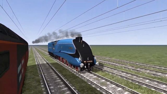 2F DOCK TANK VS. MALLARD | Train Simulator Race!