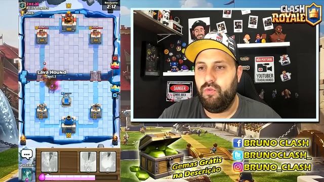 DECK PARA CHEGAR NA ARENA PICO CONGELADO NO CLASH ROYALE [BÔNUS FLAKES DANÇANDO] - BRUNO CLASH смотреть онлайн