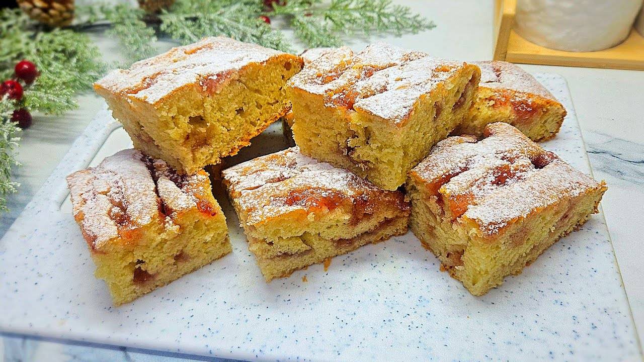ПИРОГ КОТОРЫЙ ВКУСНЕЕ ТОРТА!!Пышный и Мягкий Пирог с Вареньем