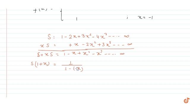 The function `f(x)={ 1-2x+3x^2-4x^3;  x!=-1,  1;  x=-1}`
discuss the continuity and differenti...