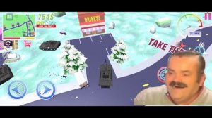 Fun with tank in dude theft wars game 😱 dude theft wars .exe | thug life funnydude 😂😂