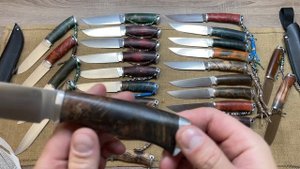 Много универсальных рабочих ножей по отличным ценам! Выставка ножей по наличию!